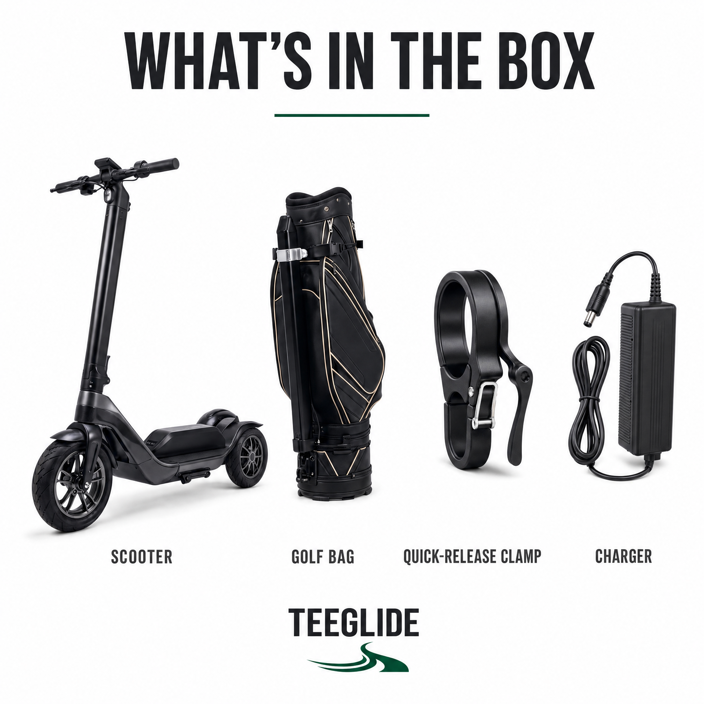 TeeGlide™ Electric Golf Scooter