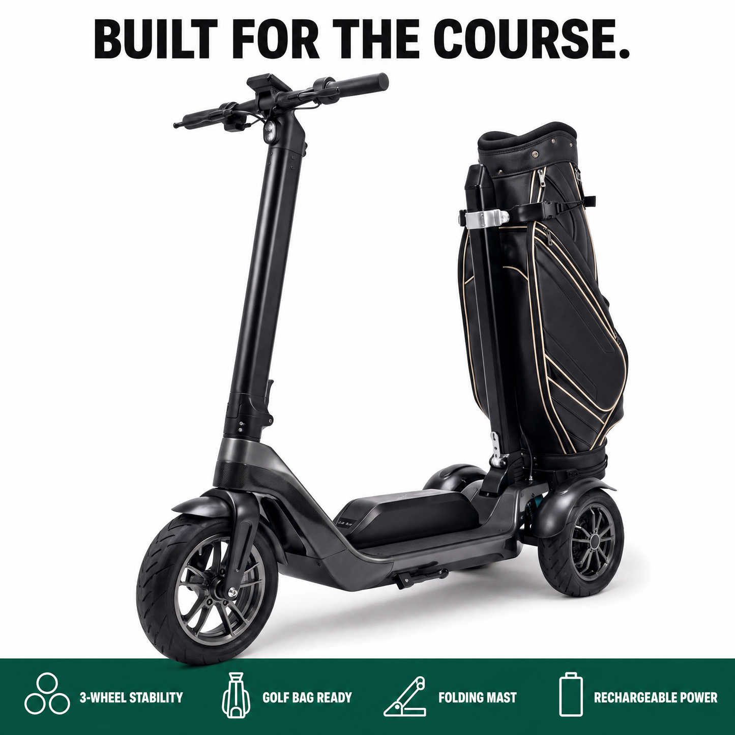TeeGlide™ Electric Golf Scooter